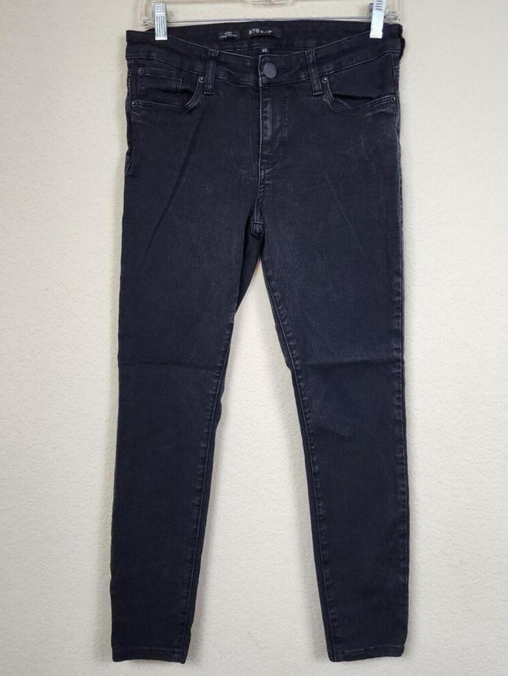 Black STS Blue Size 27 Emma Skinny Ankle Jeans